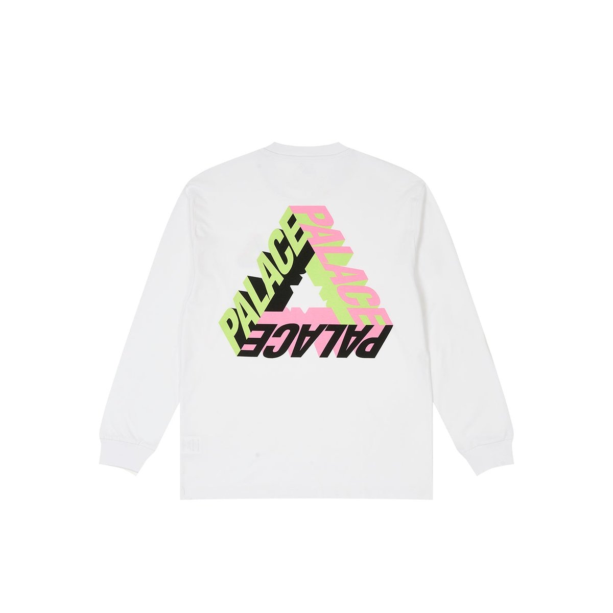 Palace P-3D LONGSLEEVE WHITE (Winter 2023) - €58.00