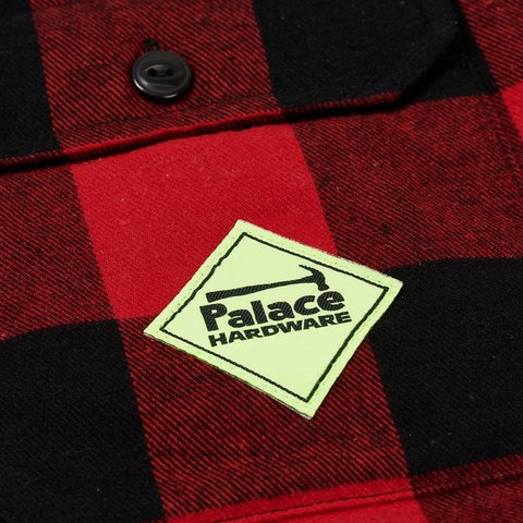 Palace PALACE HARDWARE INSULATED SHIRT RED - Colorway