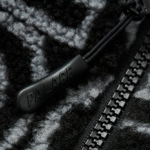 Palace JOYREX FLEECE JACKET BLACK - Colorway