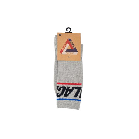 Palace BASICALLY A SOCK GREY MARL - Colorway