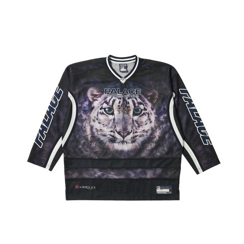 Palace BRIGHTER ALTERNATIVE HOCKEY JERSEY BLACK - Colorway