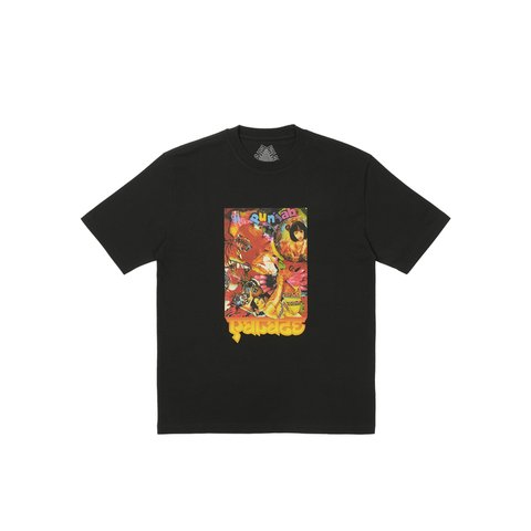 Palace CHILA T-SHIRT BLACK - Colorway