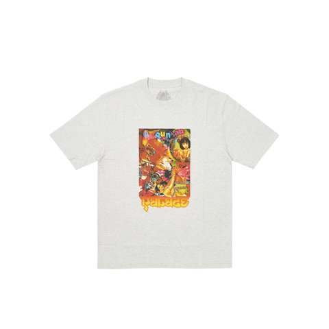 Palace CHILA T-SHIRT GREY MARL - Colorway