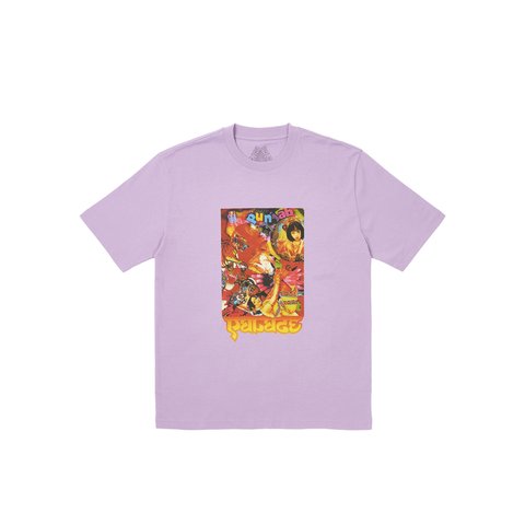 Palace CHILA T-SHIRT LIGHT PURPLE - Colorway