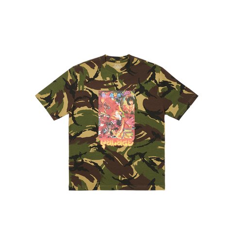 Palace CHILA T-SHIRT WOODLAND CAMO - Colorway