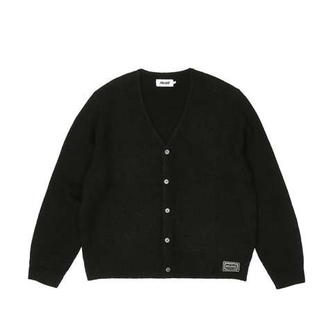 Palace CHILL CARDIGAN BLACK - Colorway