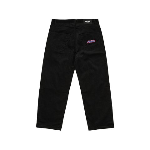 Palace CORD BAGGIES BLACK - Colorway