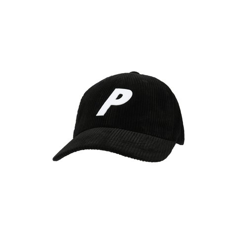 Palace CORDUROY P 6-PANEL BLACK - Colorway