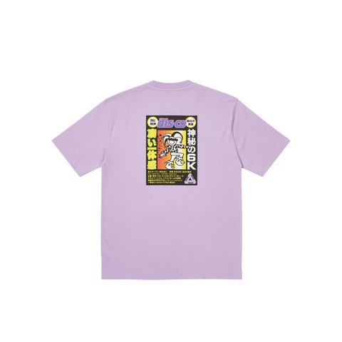 Palace DEREK GARAGE T-SHIRT LIGHT PURPLE - Colorway