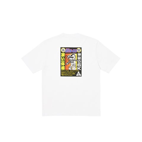 Palace DEREK GARAGE T-SHIRT WHITE - Colorway
