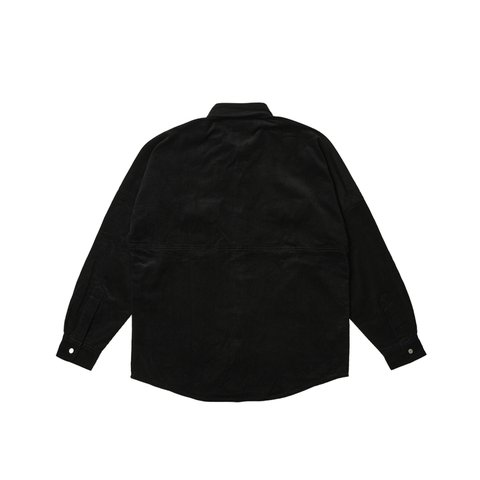 Palace DROP SHOULDER CORD SHIRT BLACK - Colorway