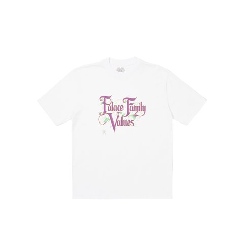 Palace FAMILY VALUES T-SHIRT WHITE - Colorway