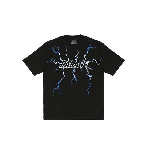 Palace FULLY CHARGED T-SHIRT BLACK - Colorway