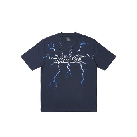 Palace FULLY CHARGED T-SHIRT NAVY - Colorway