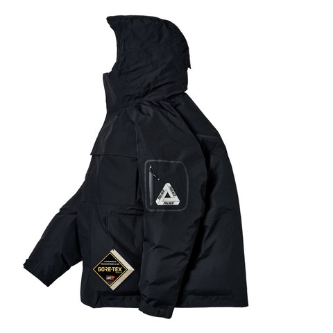 Palace GORE-TEX CARGO DOWN PARKA BLACK - Colorway