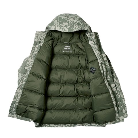Palace GORE-TEX CARGO DOWN PARKA LEAF DPM - Colorway