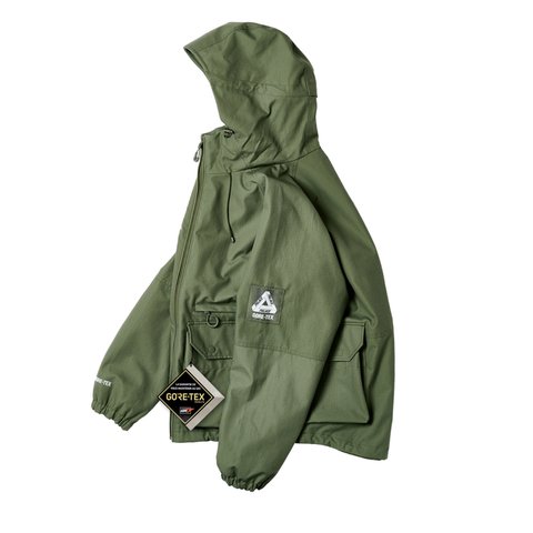 Palace GORE-TEX COTTON RS JACKET OLIVE - Colorway