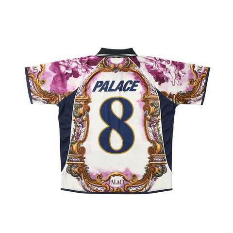 Palace HOLY GRAIL JERSEY BURGUNDY - Colorway