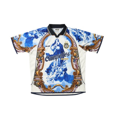 Palace HOLY GRAIL JERSEY NAVY - Colorway