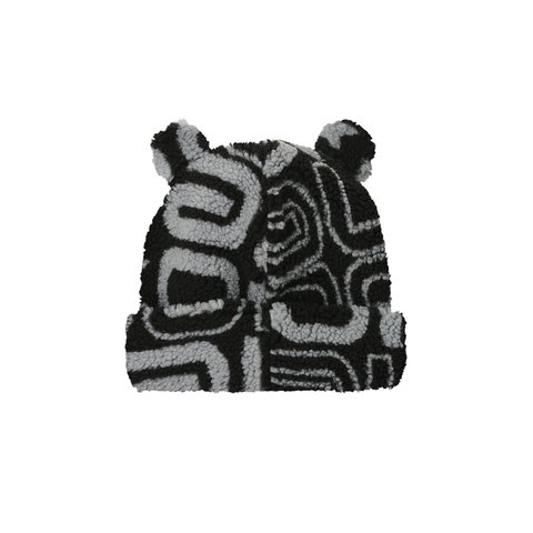 Palace JOYREX FLEECE EARS BEANIE BLACK - Colorway