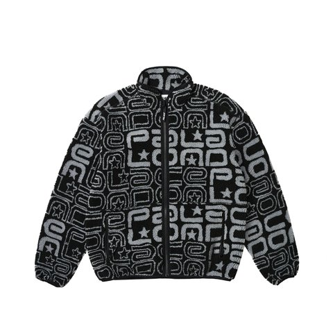 Palace JOYREX FLEECE JACKET BLACK - Colorway