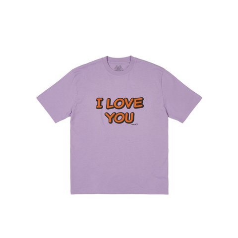 Palace LOVER T-SHIRT LIGHT PURPLE - Colorway