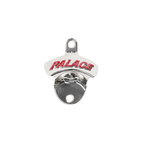 Palace METAL WALL MOUNTED BOTTLE OPENER SILVER / RED - Colorway