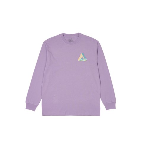 Palace P-3D LONGSLEEVE LIGHT PURPLE - Colorway