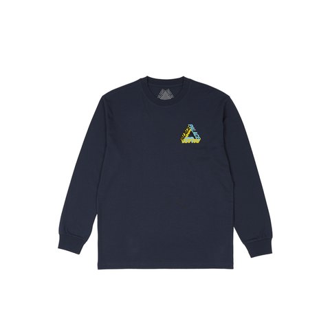 Palace P-3D LONGSLEEVE NAVY - Colorway
