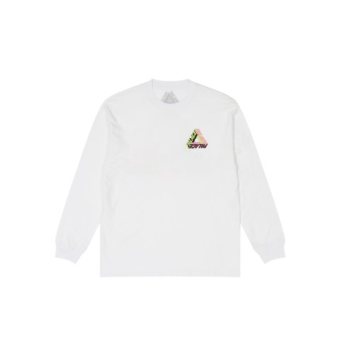 Palace P-3D LONGSLEEVE WHITE - Colorway