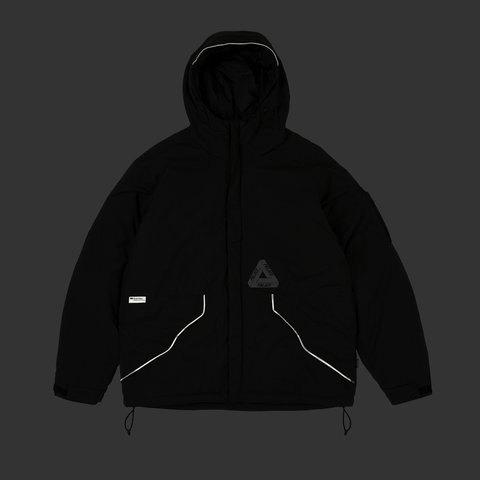Palace P-TECH HOODED JACKET BLACK - Colorway