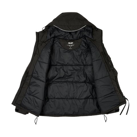 Palace P-TECH HOODED JACKET BLACK - Colorway