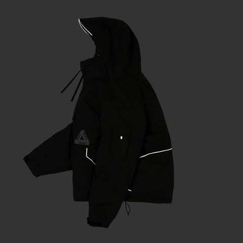 Palace P-TECH HOODED JACKET BLACK - Colorway