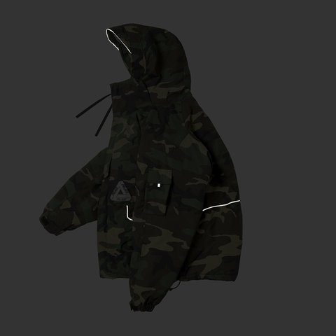 Palace P-TECH HOODED JACKET CAMO - Colorway