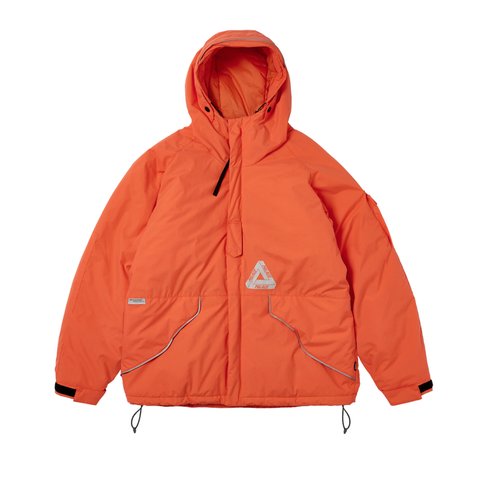 Palace P-TECH HOODED JACKET ORANGE - Colorway