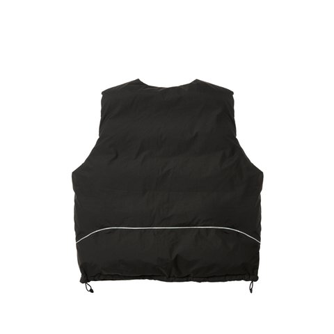 Palace P-TECH REVERSIBLE PUFFA VEST BLACK - Colorway