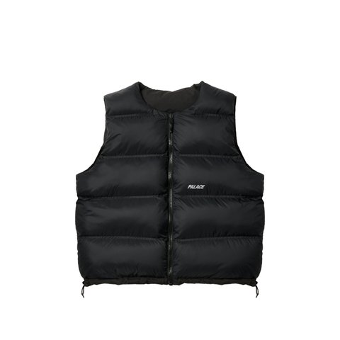 Palace P-TECH REVERSIBLE PUFFA VEST BLACK - Colorway
