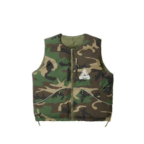 Palace P-TECH REVERSIBLE PUFFA VEST CAMO - Colorway