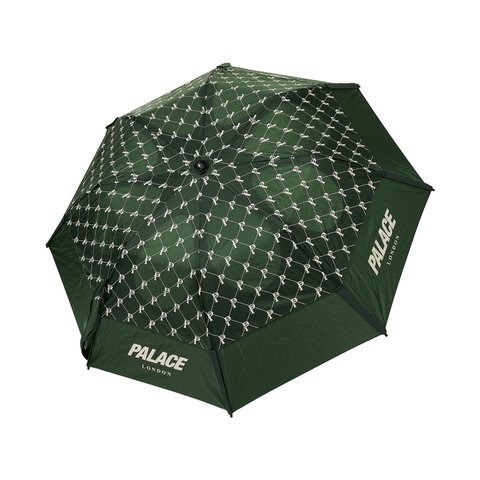 Palace PALACE GUSTBUSTER PAL-M-GRAM UMBRELLA HUNTSMAN / SOFT WHITE - Colorway