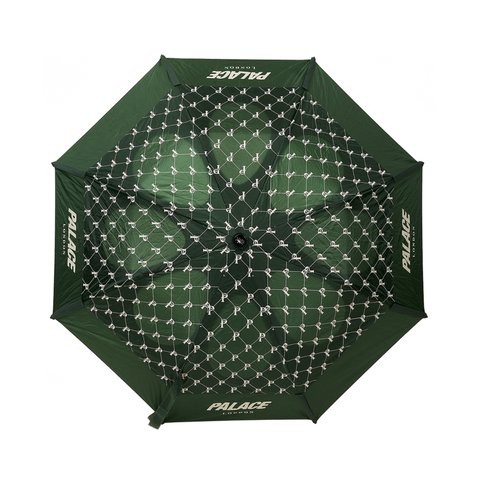 Palace PALACE GUSTBUSTER PAL-M-GRAM UMBRELLA HUNTSMAN / SOFT WHITE - Colorway