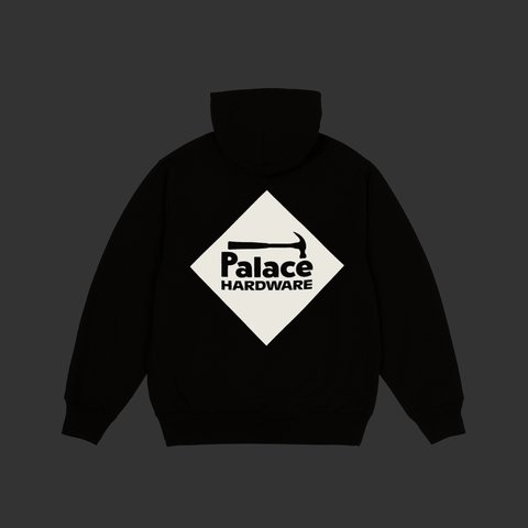 Palace PALACE HARDWARE HOOD BLACK - Colorway