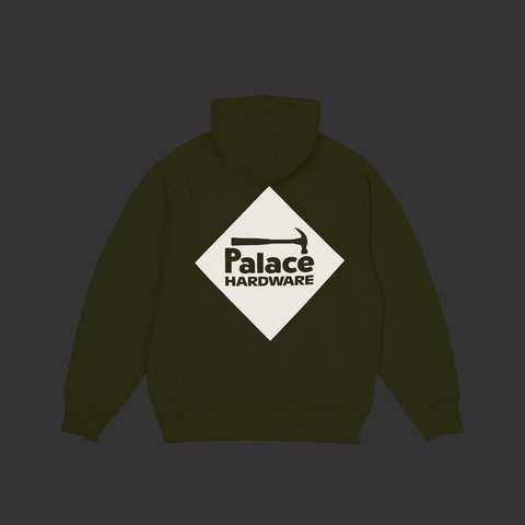 Palace PALACE HARDWARE HOOD SAFETY YELLOW - Colorway
