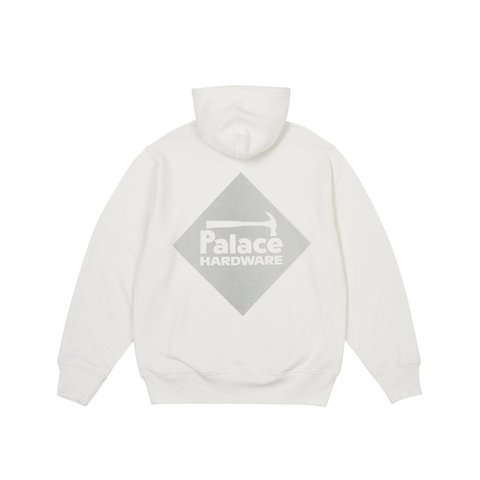 Palace PALACE HARDWARE HOOD WHITE - Colorway