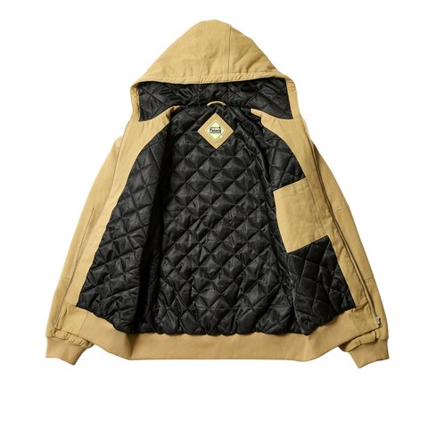 Palace PALACE HARDWARE HOODED WORKWEAR JACKET KHAKI - Colorway