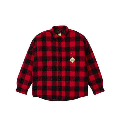 Palace PALACE HARDWARE INSULATED SHIRT RED - Colorway