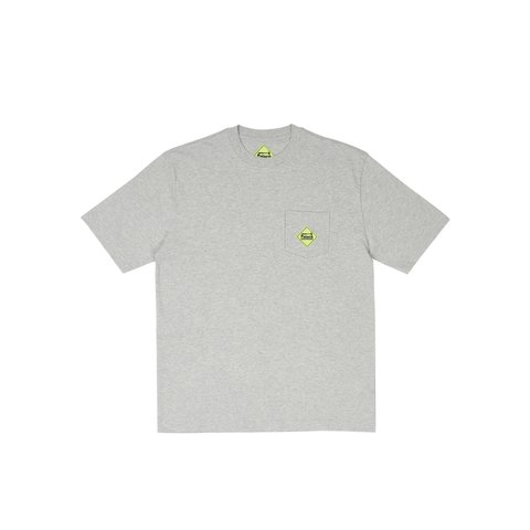 Palace PALACE HARDWARE POCKET T-SHIRT GREY MARL - Colorway
