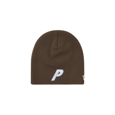 Palace PALACE NEW ERA NEIN CUFF BEANIE BROWN - Colorway