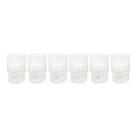 Palace PALACE TOYO-SASAKI STACKABLE TUMBLERS SET OF 6 CLEAR - Colorway
