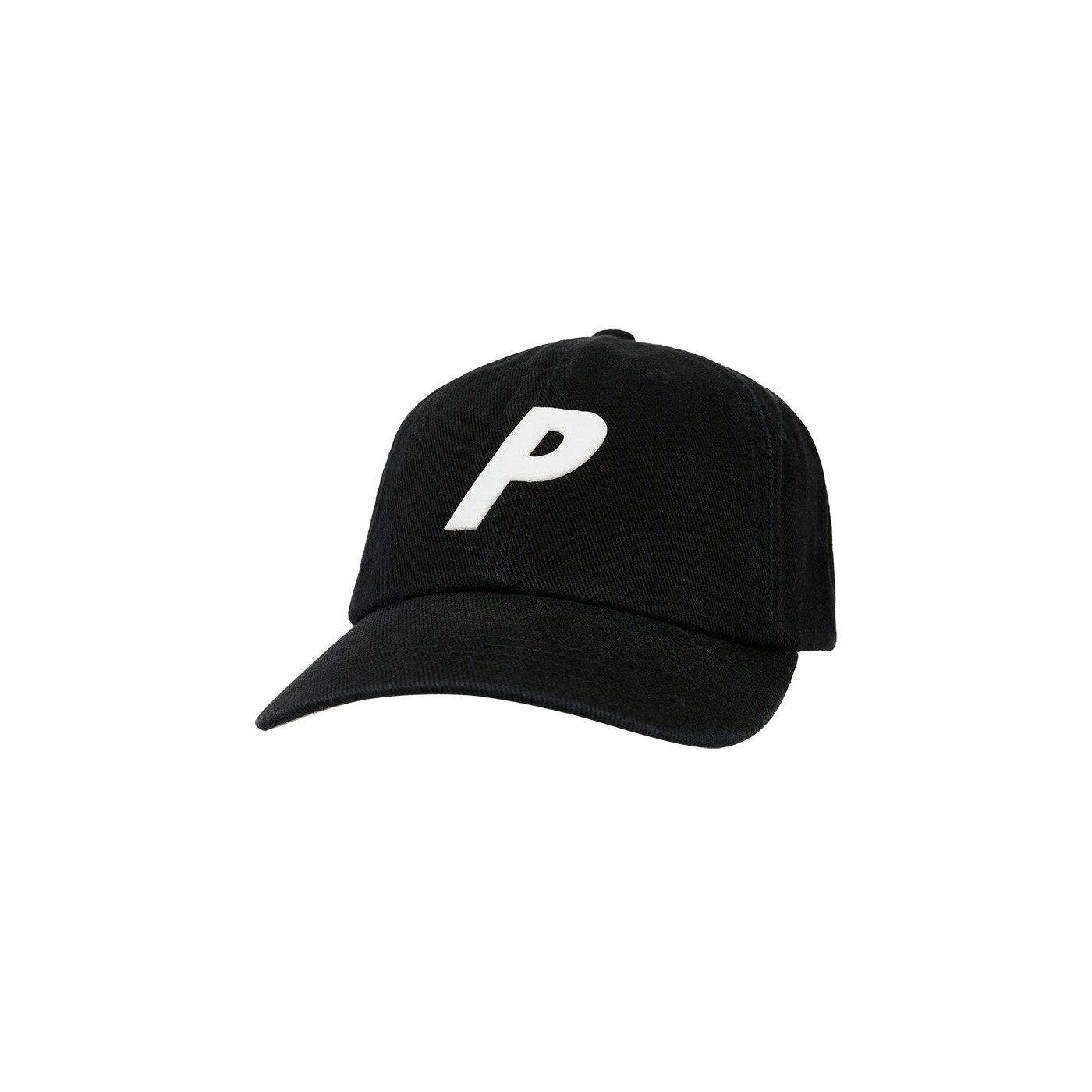 P 6-PANEL BLACK