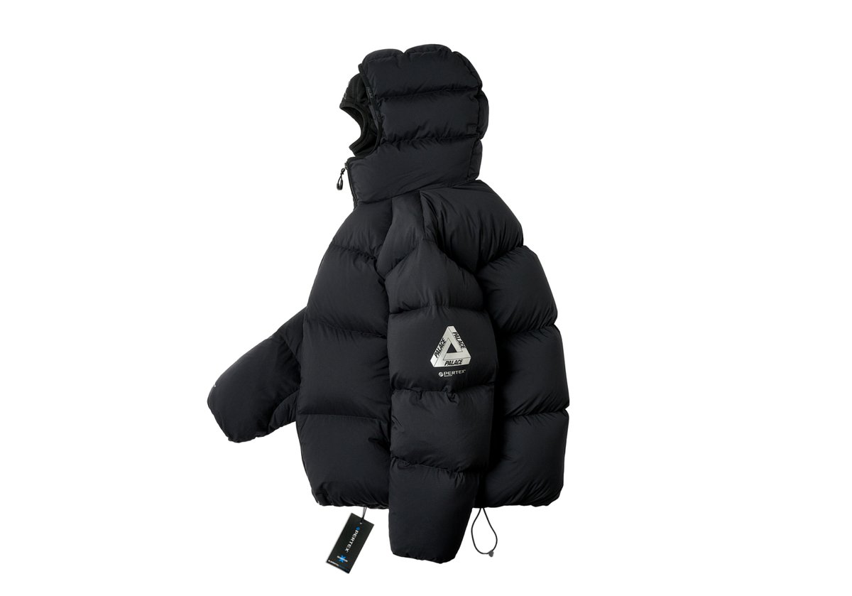 PERTEX MATTE BALACLAVA PUFFA BLACK - Winter 2023 - Palace